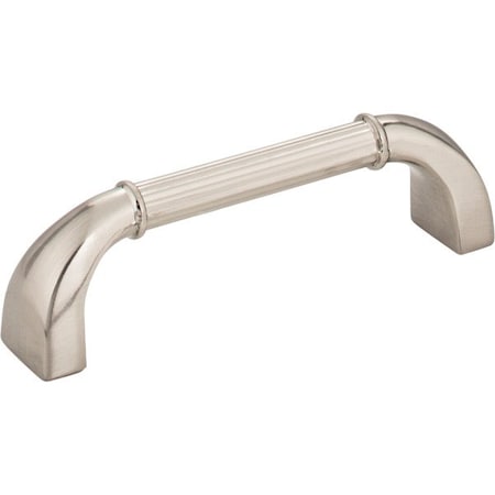 Jeffrey Alexander 96 mm Center-to-Center Satin Nickel Cordova Cabinet Pull Z280-SN